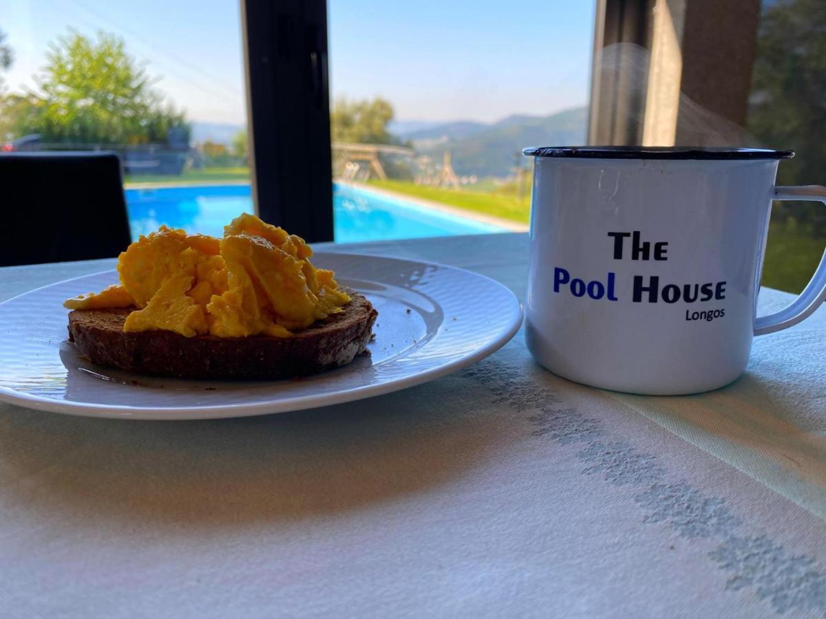 The Pool House Villa Longos Luaran gambar